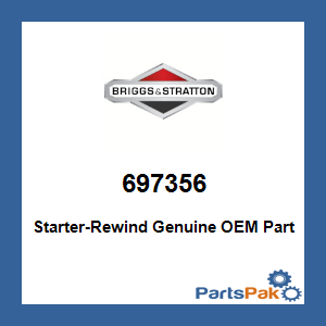 Briggs & Stratton 697356 Starter-Rewind