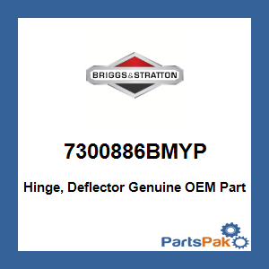 Briggs & Stratton 7300886BMYP Hinge, Deflector
