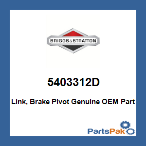 Briggs & Stratton 5403312D Link, Brake Pivot