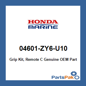 Honda 04601-ZY6-U10 Grip Kit, Remote C; 04601ZY6U10
