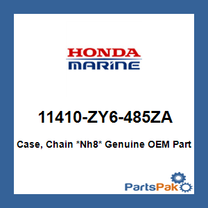 Honda 11410-ZY6-485ZA Case (0200) *Nh8* (Dark Gray); New # 11410-ZY6-495ZA