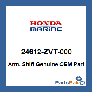 Honda 24612-ZVT-000 Arm, Shift; 24612ZVT000