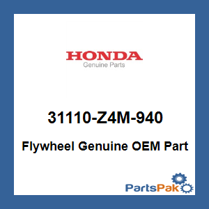 Honda 31110-Z4M-940 Flywheel; 31110Z4M940