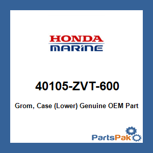 Honda 40105-ZVT-600 Grom, Case (Lower); 40105ZVT600
