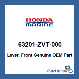 Honda 63201-ZVT-000 Lever, Front; 63201ZVT000