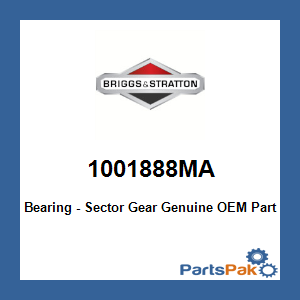 Briggs & Stratton 1001888MA Bearing - Sector Gear