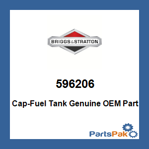Briggs & Stratton 596206 Cap-Fuel Tank