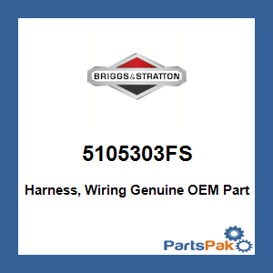 Briggs & Stratton 5105303FS Harness, Wiring