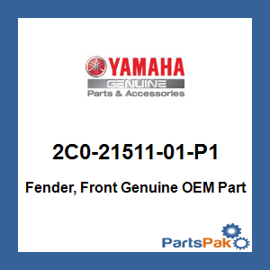 Yamaha 2C0-21511-01-P1 Fender, Front; 2C02151101P1