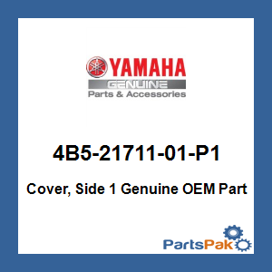 Yamaha 4B5-21711-01-P1 Cover, Side 1; 4B52171101P1