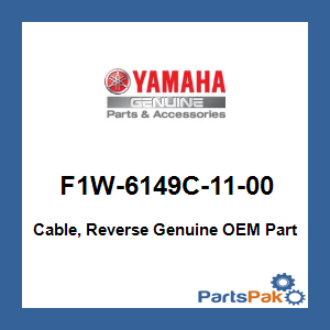 Yamaha F1W-6149C-11-00 Cable, Reverse; F1W6149C1100