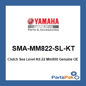 Yamaha SMA-MM822-SL-KT Clutch Sea Level Kit 22 Mm800; SMAMM822SLKT