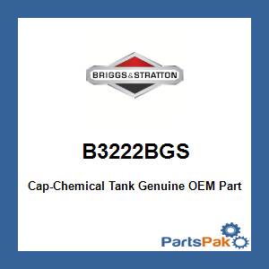 Briggs & Stratton B3222BGS Cap-Chemical Tank