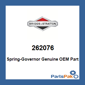 Briggs & Stratton 262076 Spring-Governor