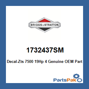 Zts 7500 parts hot sale