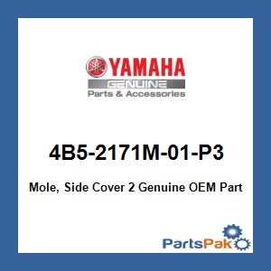Yamaha 4B5-2171M-01-P3 Mole, Side Cover 2; 4B52171M01P3