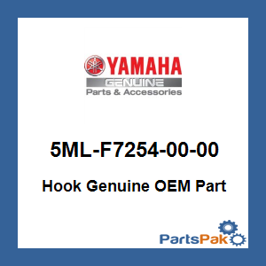 Yamaha 5ML-F7254-00-00 Hook; 5MLF72540000