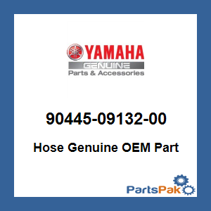 Yamaha 90445-09132-00 Hose; 904450913200
