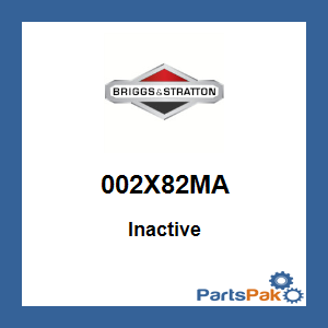 Briggs & Stratton 002X82MA Bolt, 1/4-20X0.625; New # 703841