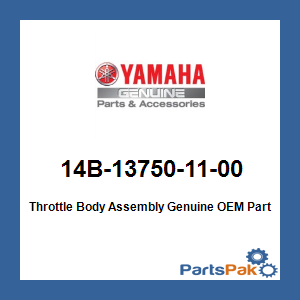 Yamaha 14B-13750-11-00 Throttle Body Assembly; 14B137501100