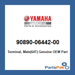 Yamaha 90890-06442-00 Terminal, Male(64T); 908900644200