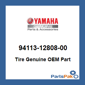 Yamaha 94113-12808-00 Tire; 941131280800