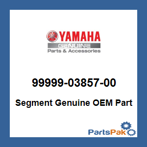 Yamaha 99999-03857-00 Segment; 999990385700