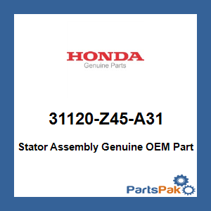 Honda 31120-Z45-A31 Stator Assembly; 31120Z45A31