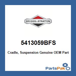 Briggs & Stratton 5413059BFS Cradle, Suspension