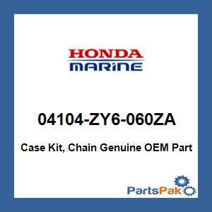 Honda 04104-ZY6-060ZA Case Kit, Chain; 04104ZY6060ZA