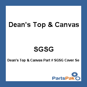 Dean's Top & Canvas SGSG; Cover Set - Shadow Grass