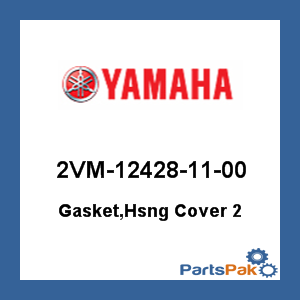 Yamaha 2VM-12428-11-00 Gasket, Housing Cover 2; 2VM124281100