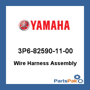 Yamaha 3P6-82590-11-00 Wire Harness Assembly; 3P6825901100