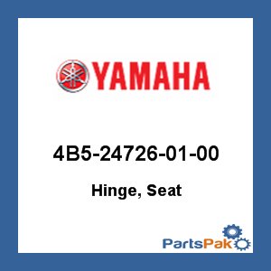 Yamaha 4B5-24726-01-00 Hinge, Seat; 4B5247260100