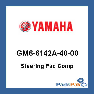 Yamaha GM6-6142A-40-00 Steering Pad Complete; New # GM6-6142A-41-00