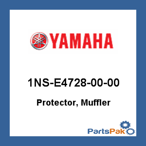 Yamaha 1NS-E4728-00-00 Protector, Muffler; 1NSE47280000