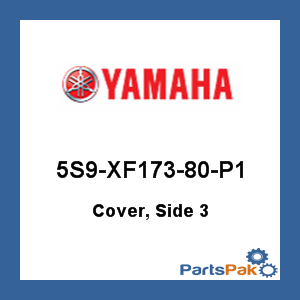 Yamaha 5S9-XF173-80-P1 Cover, Side 3; 5S9XF17380P1