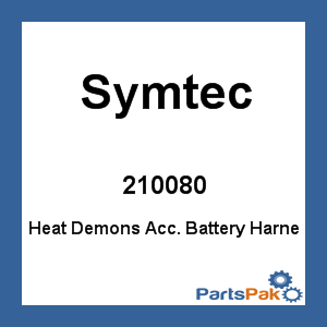 Symtec 210080; Heat Demons Acc. Battery Harne
