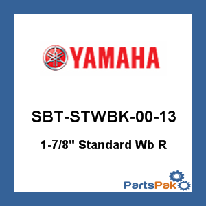 Yamaha SBT-STWBK-00-13 1-7/8-inch Standard Wakeboard Rack; SBTSTWBK0013