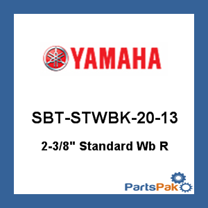 Yamaha SBT-STWBK-20-13 2-3/8-inch Standard Wakeboard Rack; SBTSTWBK2013