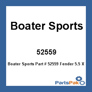 Boater Sports 52559; Fender 5.5 X 20 - Navy