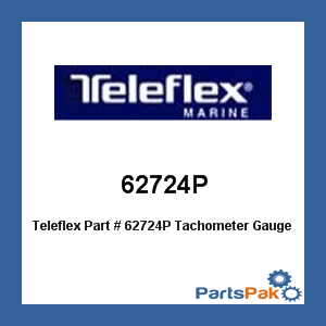 SeaStar Solutions (Teleflex) 62724P; Tachometer Gauge