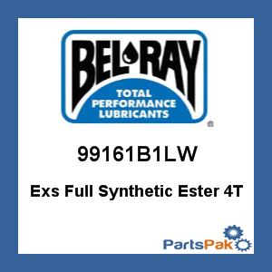 Bel-Ray 99161B1LW; Exs Full Synthetic Ester 4T Engine Oil 10W-40 1Lt