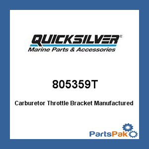 Quicksilver 805359T; Carburetor Throttle Bracket- Replaces Mercury / Mercruiser