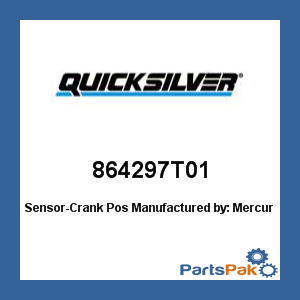 Quicksilver 864297T01; Sensor-Crank Pos- Replaces Mercury / Mercruiser