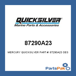 Quicksilver 87290A23; HOUSING KIT-THERMOSTAT, Boat Marine Pa