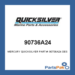 Quicksilver 90736A24; HOUSING KIT THERMOSTAT 454/502 MK4/GENERATION5, Boat Marine Parts Replaces Mercury / Mercruiser