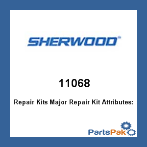 Sherwood 11068; P Kit Major Repair