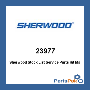 Sherwood 23977; P Kit Major Repair
