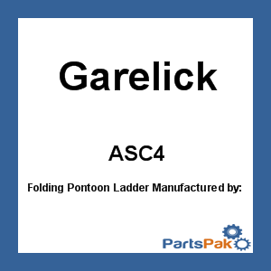 Garelick ASC4; Folding Pontoon Ladder